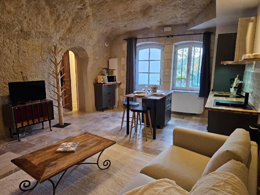 Charmante Maison Troglodyte Loire Valley Rochecorbon Luaran gambar